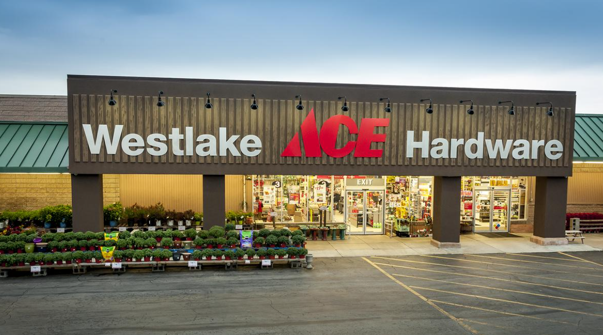 Westlake Ace Hardware店内—BlueZooで収容制限をリアルタイムに管理